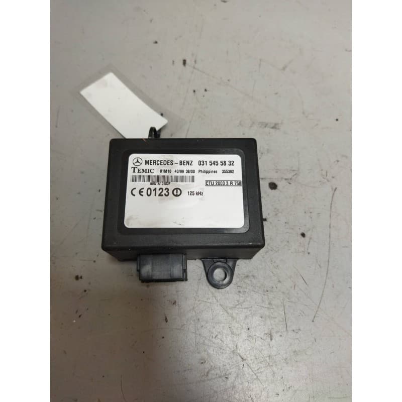 Recambio de modulo electronico para mercedes-benz sprinter (w901,w904) caja cerr. 2.3 cat referencia OEM IAM 0315455832 CENTRAL - Blanco