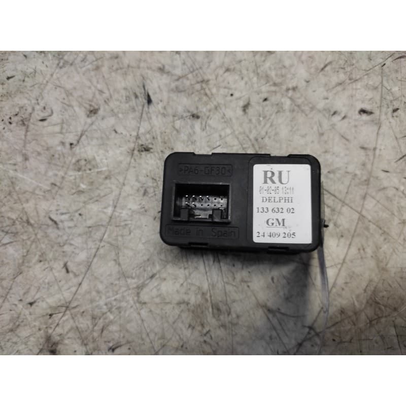 Recambio de mando elevalunas delantero izquierdo para opel meriva blue line referencia OEM IAM 13363202 24409205 6 PINS - Negro