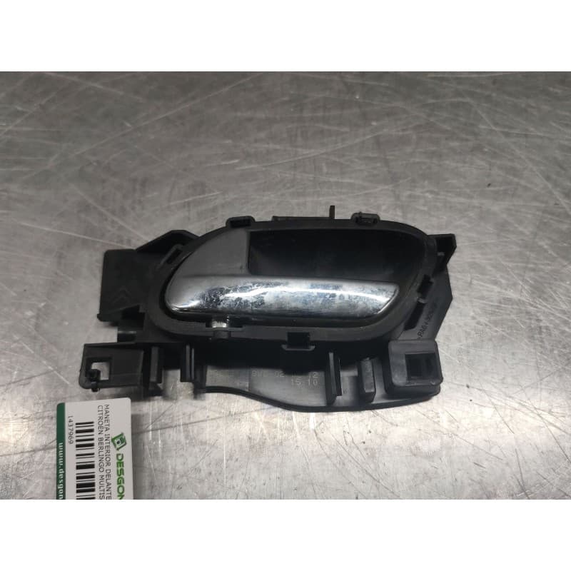 Recambio de maneta interior delantera izquierda para citroën berlingo multispace (b9) 1.6 hdi 110 referencia OEM IAM 96555518VD - Verde