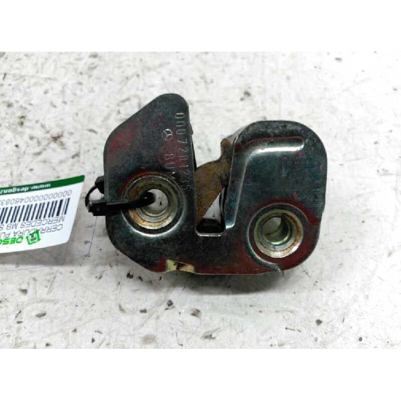 Recambio de cerradura puerta delantera derecha para mercedes-benz mb serie:100 d caja abierta (w631) base (bm 631.340 / 349) ref - Blanco