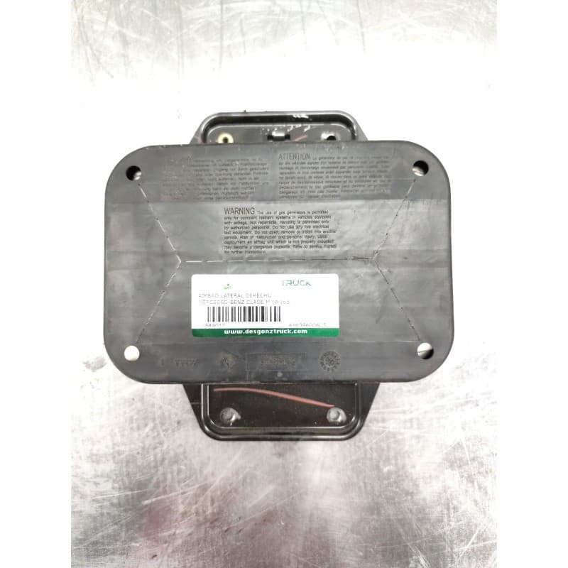 Recambio de airbag lateral derecho para mercedes-benz clase m (w163) ml 270 cdi (163.113) referencia OEM IAM A1638600605 - Negro