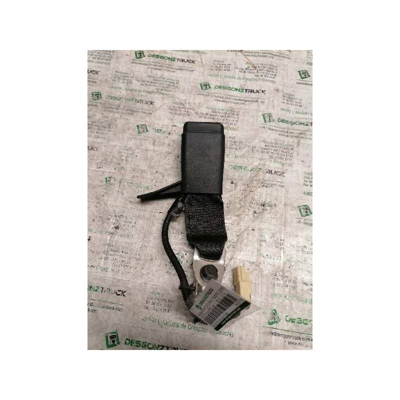 Recambio de enganche de cinturon trasero derecho para toyota auris live referencia OEM IAM A42011091185 2 PINS - Blanco