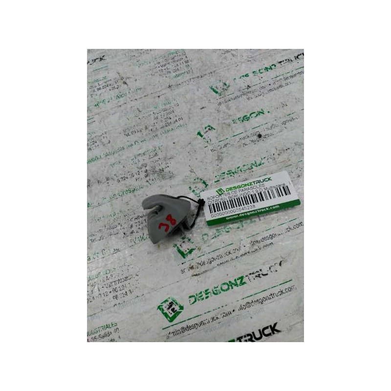Recambio de soportes de parasoles para citroën berlingo 1.9 d multispace referencia OEM IAM IZQUIERDO - Verde