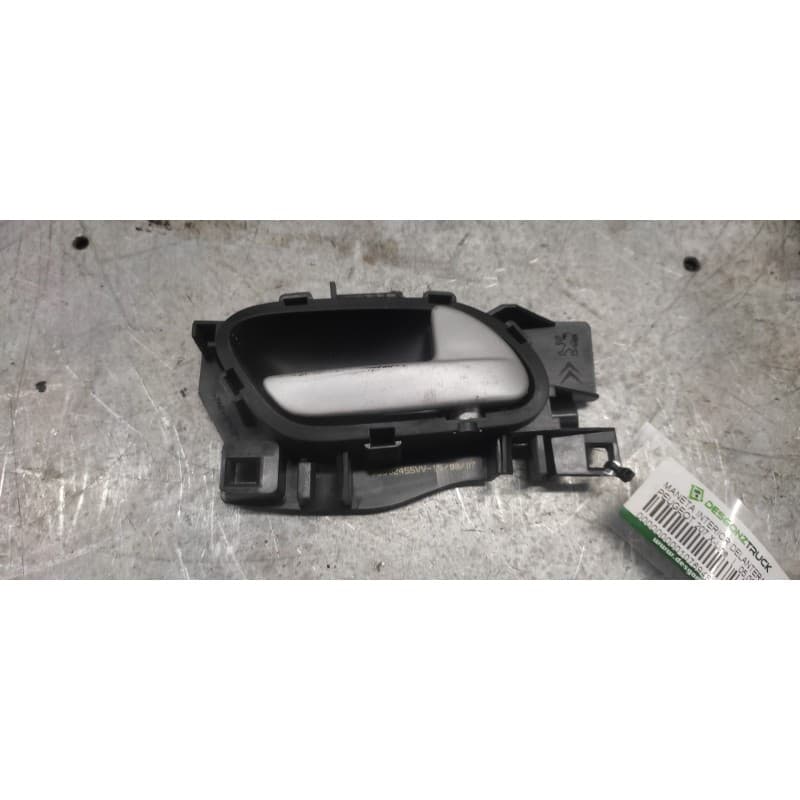 Recambio de maneta interior delantera derecha para peugeot 207 x-line referencia OEM IAM 96802455 - Gris