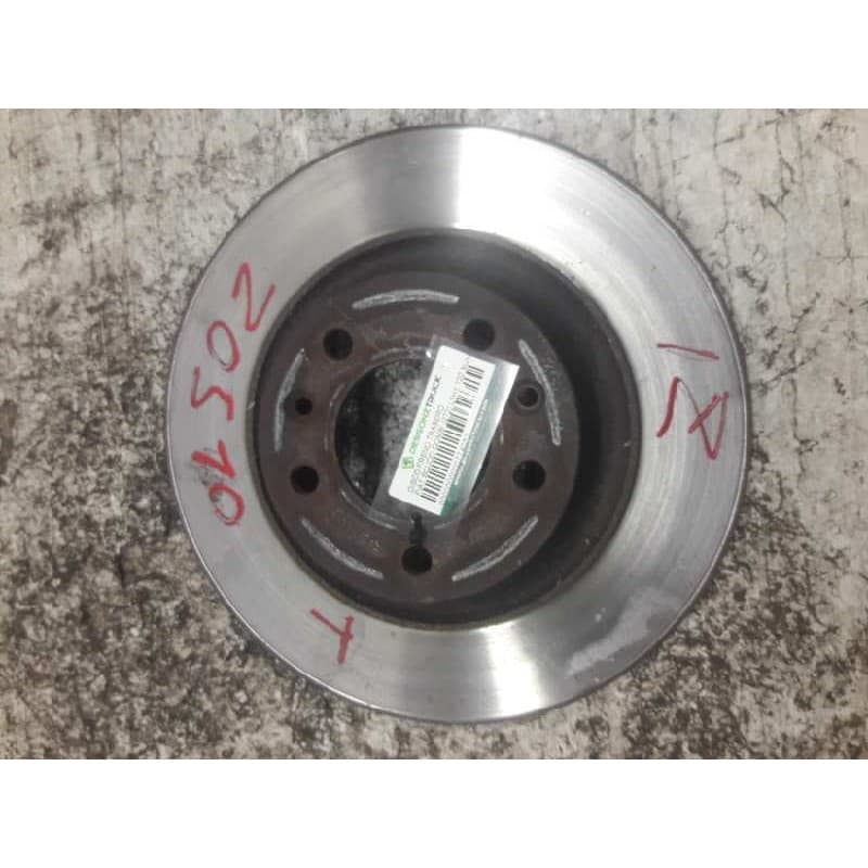 Recambio de disco freno trasero para fiat scudo combi (272) l1h1 120 multijet (5 pl.) referencia OEM IAM IZQUIERDO - Blanco
