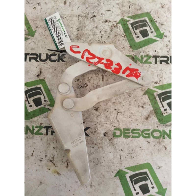Recambio de bisagra capo izquierda para iveco daily pr 3.0 diesel referencia OEM IAM 56087046 - Blanco