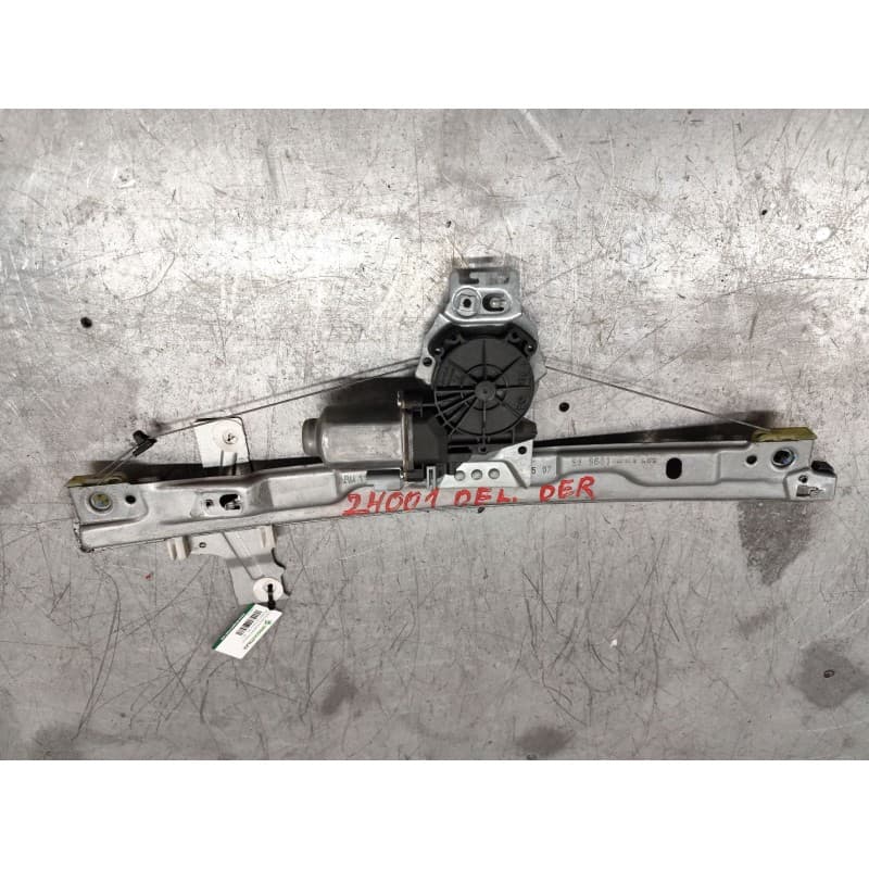 Recambio de elevalunas delantero derecho para peugeot 207/207+ (wa_, wc_) 1.4 16v referencia OEM IAM 400912D 2 PINS - Plata