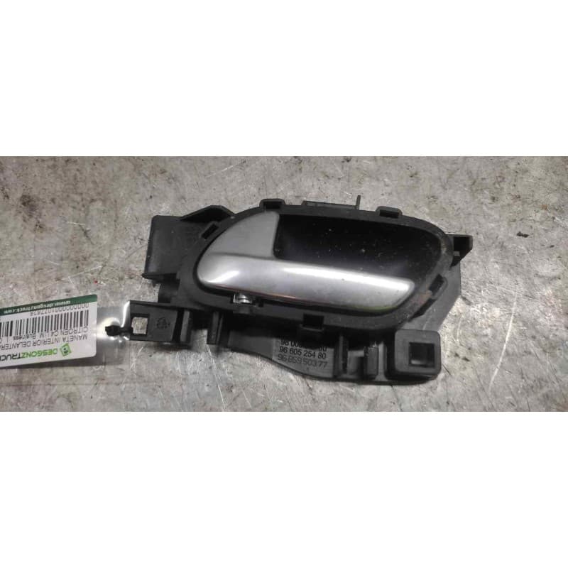 Recambio de maneta interior delantera izquierda para citroën c4 lim. business referencia OEM IAM 9800099780 - Blanco