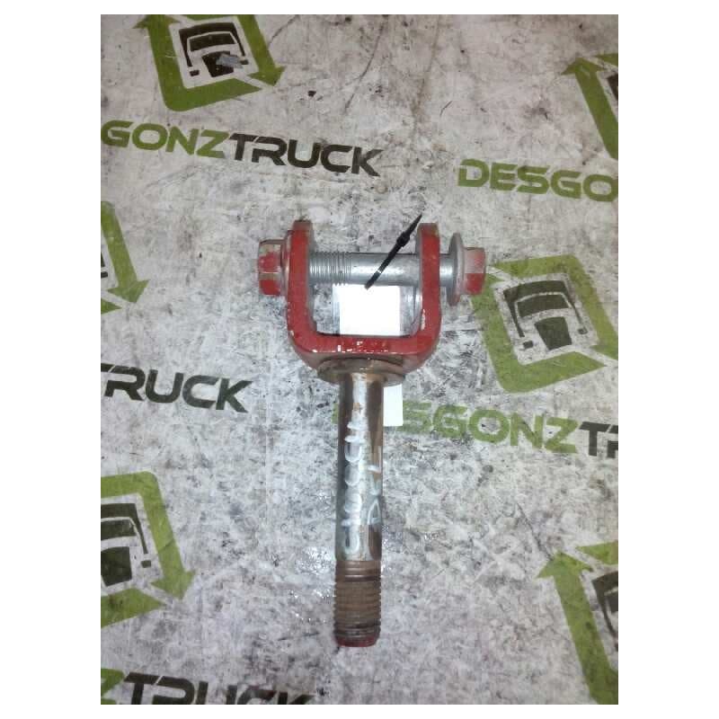 Recambio de soporte amortiguador delantero para iveco eurotech cursor (mh) chasis (190 e 24) larga distancia referencia OEM IAM - Blanco