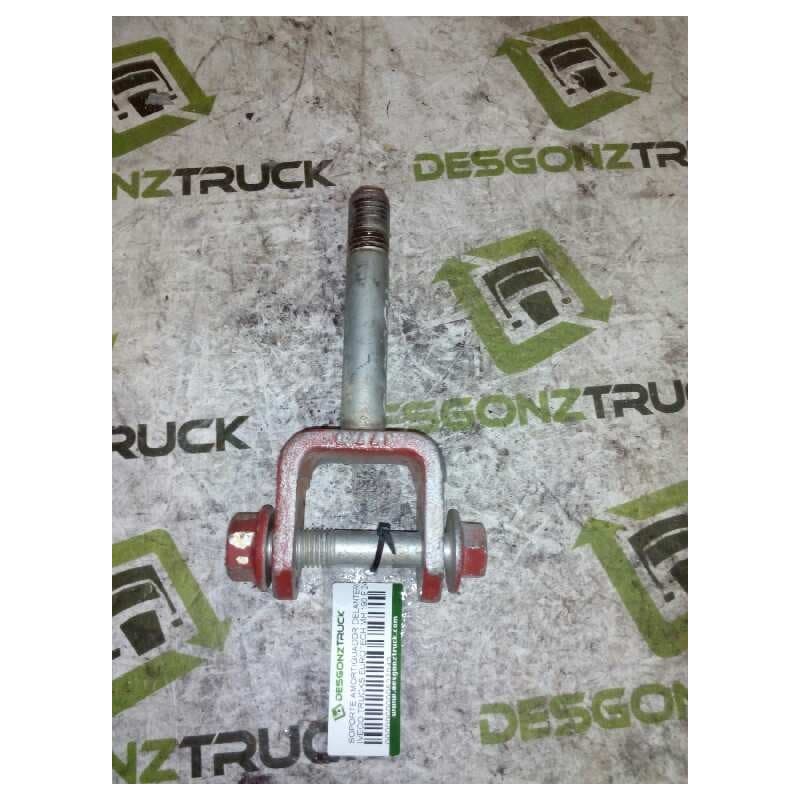 Recambio de soporte amortiguador delantero para iveco eurotech cursor (mh) chasis (190 e 24) larga distancia referencia OEM IAM - Blanco
