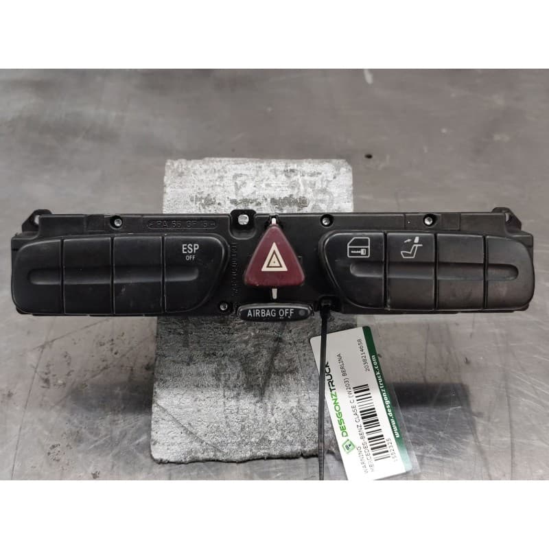 Recambio de warning para mercedes-benz clase c (w203) berlina 220 cdi (203.006) referencia OEM IAM 2038214658 - Azul