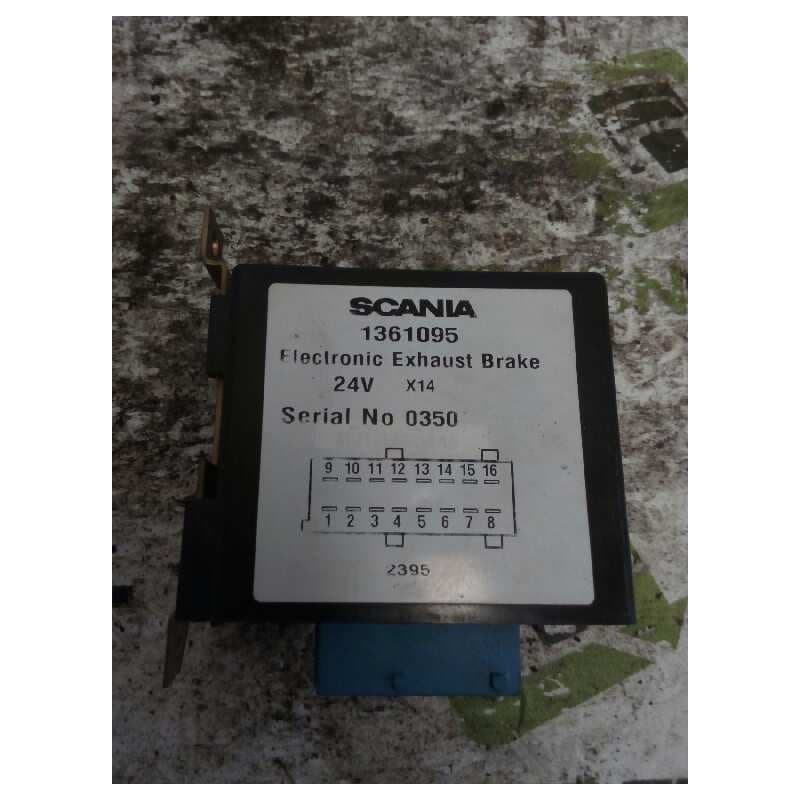 Recambio de modulo electronico para scania trucks serie 4 bus k 124 referencia OEM IAM 1361095 0350 ELECTRONIC EXHAUST BRAKE - Gris