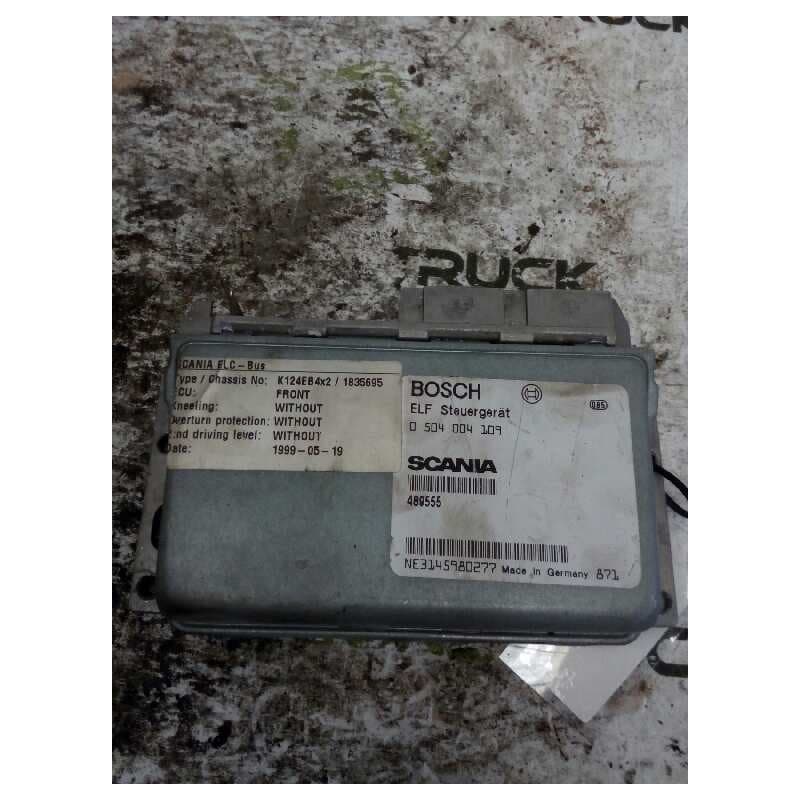Recambio de modulo electronico para scania trucks serie 4 bus k 124 referencia OEM IAM 0504004109 489555 CENTRALITA ELF - Gris