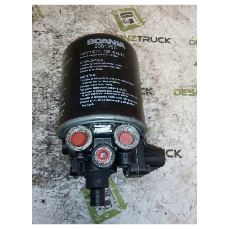 Recambio de valvula aire para scania trucks serie 4 bus k 124 referencia OEM IAM 4324100810 WABCO VALVULA SECADORA - Gris