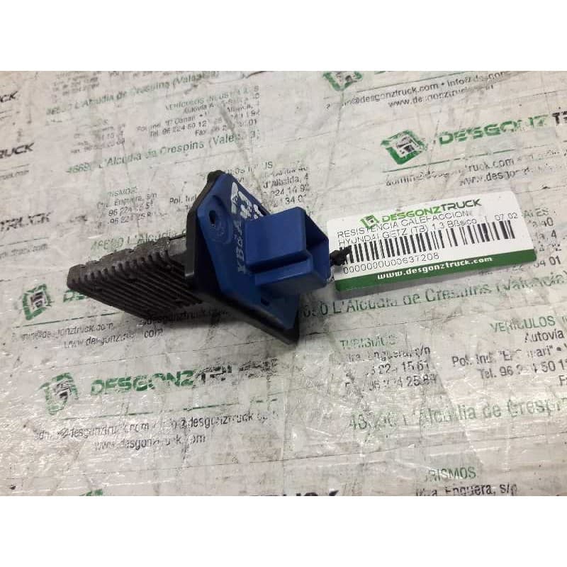 Recambio de resistencia calefaccion para hyundai getz (tb) 1.3 básico referencia OEM IAM - Rojo