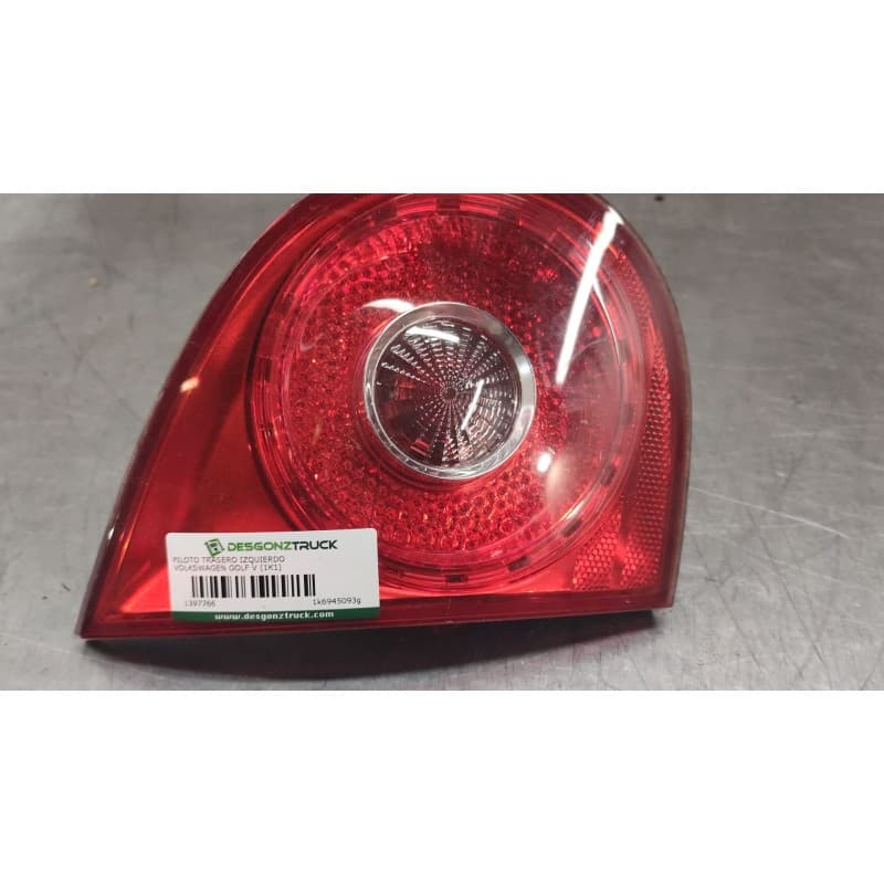 Recambio de piloto trasero izquierdo para volkswagen golf v (1k1) 1.9 tdi referencia OEM IAM 1k6945093g - Negro