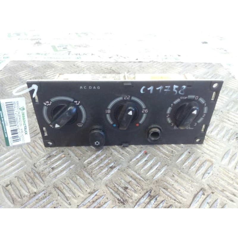 Recambio de mando calefaccion / aire acondicionado para renault 470 magnum e2 12.0 diesel referencia OEM IAM 5010290297 - Blanco