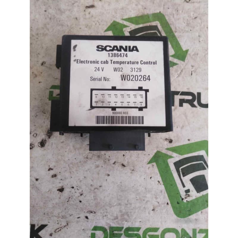 Recambio de modulo electronico para scania serie 4 (p/r 114 l) 10.6 diesel referencia OEM IAM 1386474 W020264 - Blanco