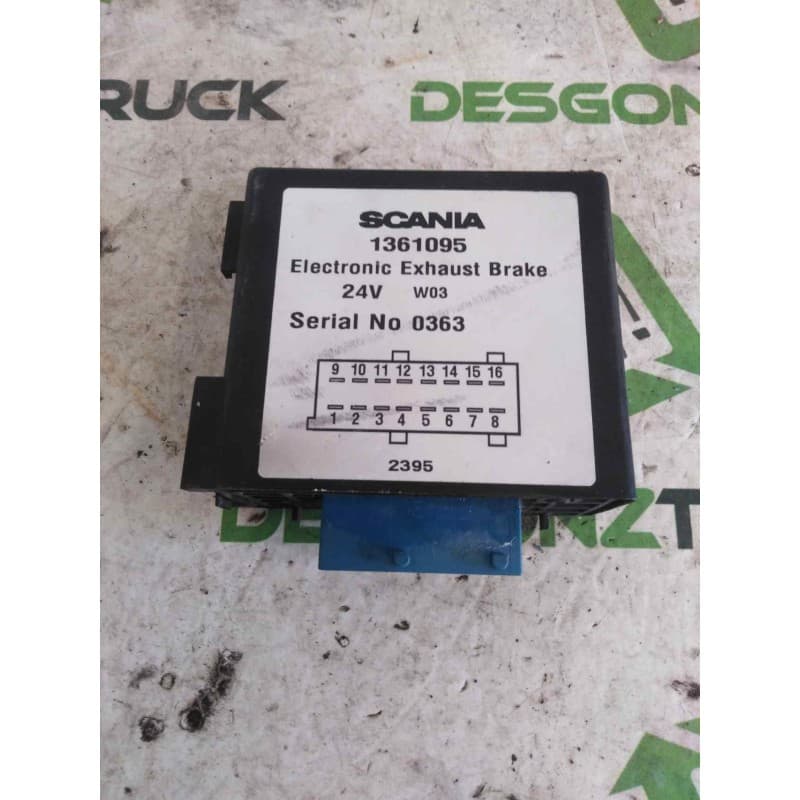 Recambio de modulo electronico para scania serie 4 (p/r 114 l) 10.6 diesel referencia OEM IAM 1361095 - Blanco