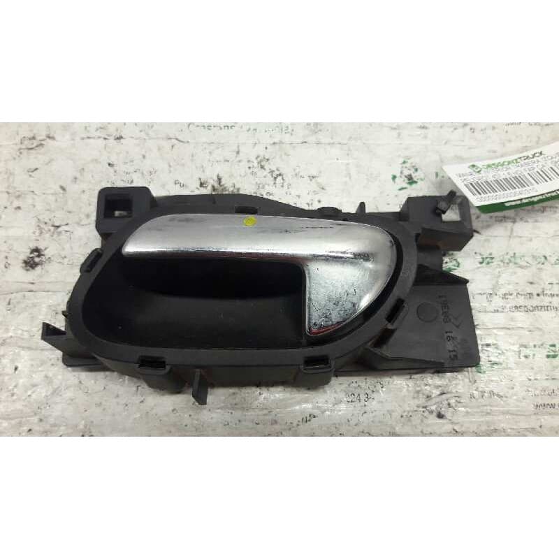 Recambio de maneta interior trasera izquierda para peugeot 407 1.6 hdi fap cat (9hz / dv6ted4) referencia OEM IAM 96526176