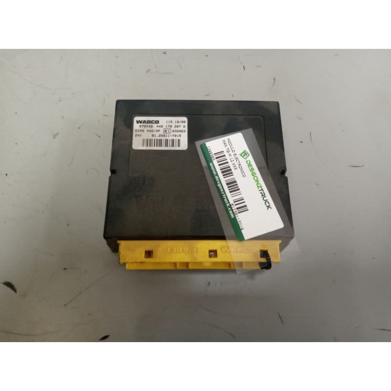 Recambio de modulo electronico para man tg-m 12.280 12.280 fg c (compact) referencia OEM IAM 81258117019 CENTRALITA ECAS 4461702 - Blanco