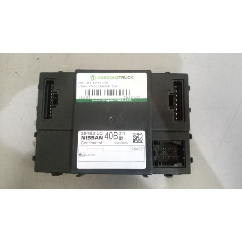 Recambio de modulo electronico para nissan nt400 cabstar (f24m) 28.12, 32.12, 35.12 (f91an) referencia OEM IAM 284B2LC40B CENTR - Blanco