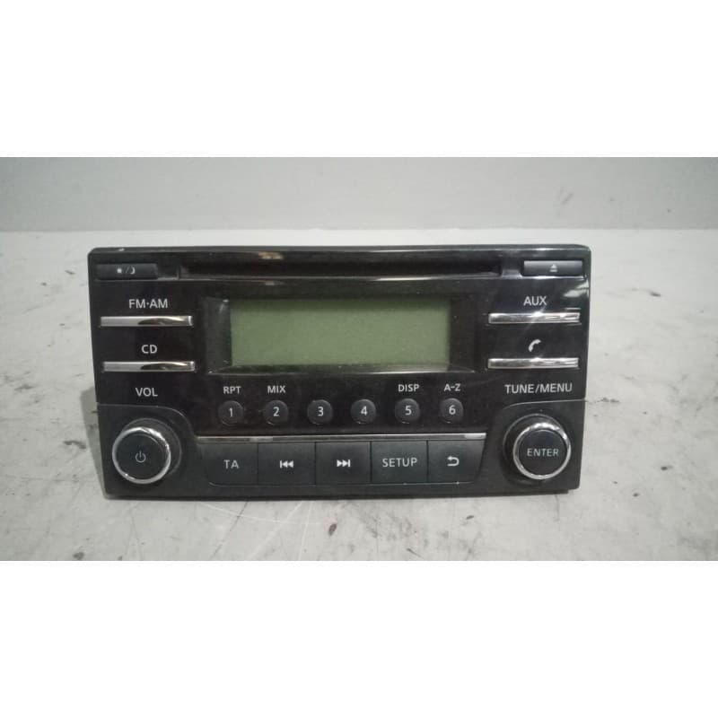 Recambio de sistema audio / radio cd para nissan nt400 cabstar (f24m) 28.12, 32.12, 35.12 (f91an) referencia OEM IAM 28185LC40A - Blanco