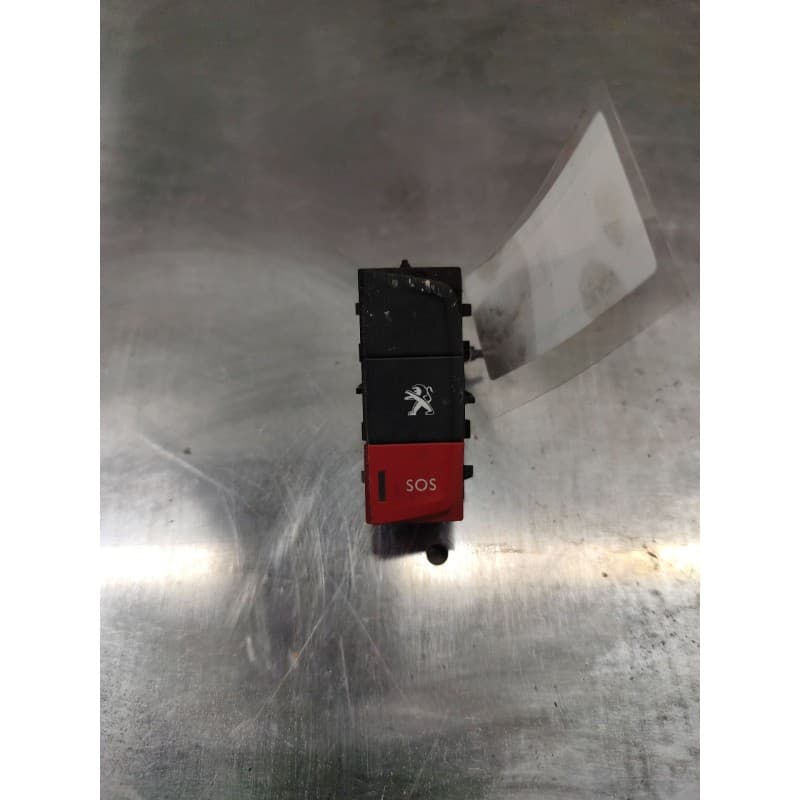 Recambio de interruptor para peugeot 508 allure hybrid4 referencia OEM IAM 96770624ZD SOS - Blanco