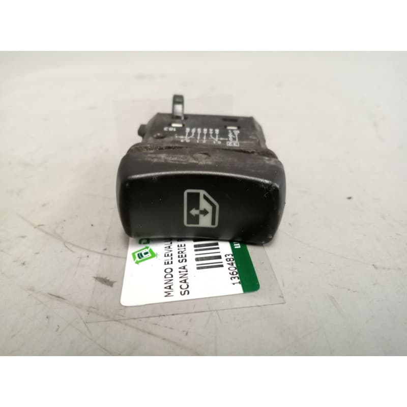 Recambio de mando elevalunas delantero derecho para scania serie p/g/r (c-clase) 11.7 diesel referencia OEM IAM 1421856 - Blanco