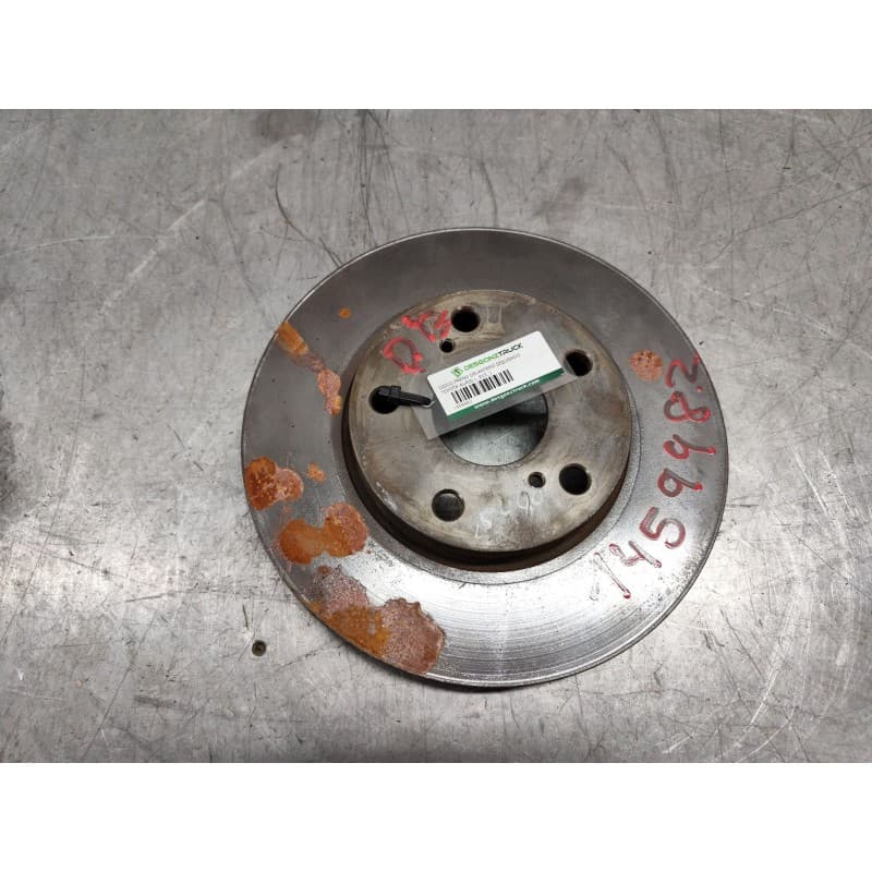 Recambio de disco freno delantero para toyota auris (_e18_) 1.8 hybrid (zwe186_) referencia OEM IAM - Blanco
