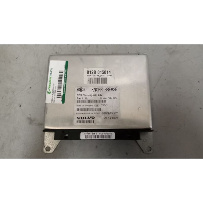 Recambio de modulo electronico para volvo trucks b 12 b12ble (340cv) referencia OEM IAM 20410009 - Amarillo