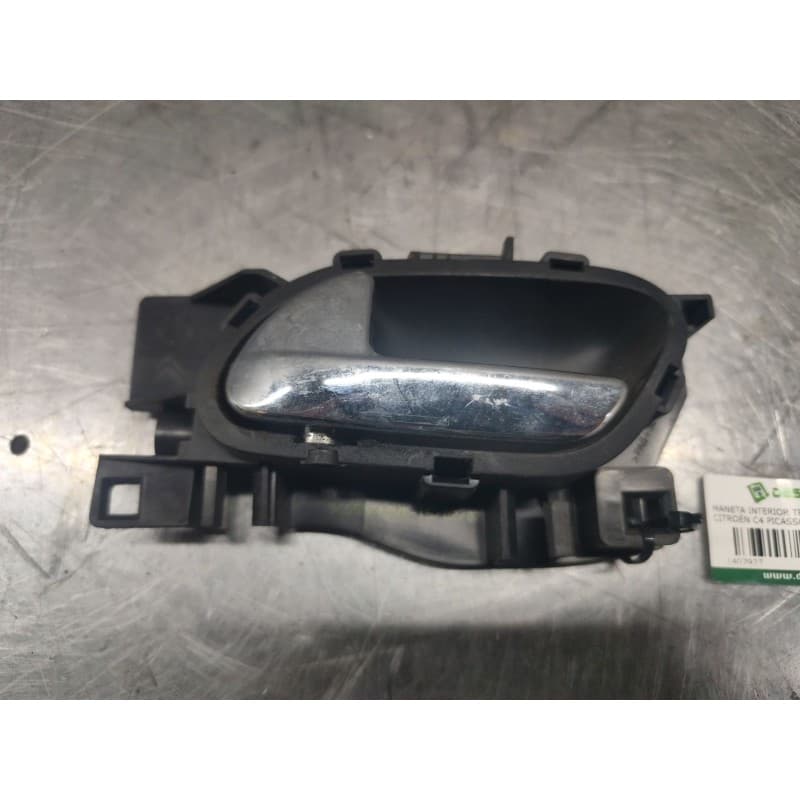Recambio de maneta interior trasera izquierda para citroën c4 picasso i monospace (ud_) 1.6 hdi referencia OEM IAM - Plata
