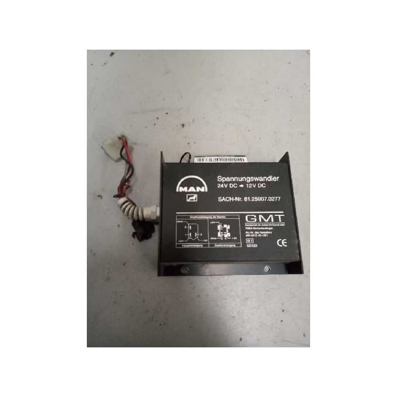 Recambio de modulo electronico para man tg-a 32.410 12.0 diesel referencia OEM IAM 81259070277 CONVERTIDOR 24V/12V - Blanco
