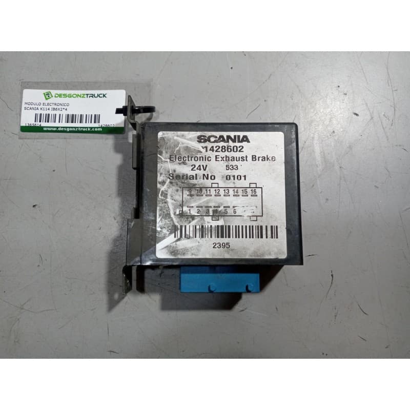 Recambio de modulo electronico para scania k114 ib6x24 referencia OEM IAM 1428602 - Rojo