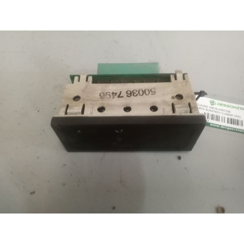 Recambio de cuadro instrumentos para iveco eurotech cursor (mh) 7.8 diesel referencia OEM IAM 500367496 - Blanco