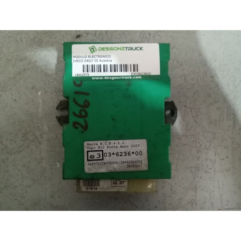 Recambio de modulo electronico para iveco daily iii autobús 35 s 14, 50 c 14 (atpa9fh2) referencia OEM IAM E303623600 2452006 28 - Blanco