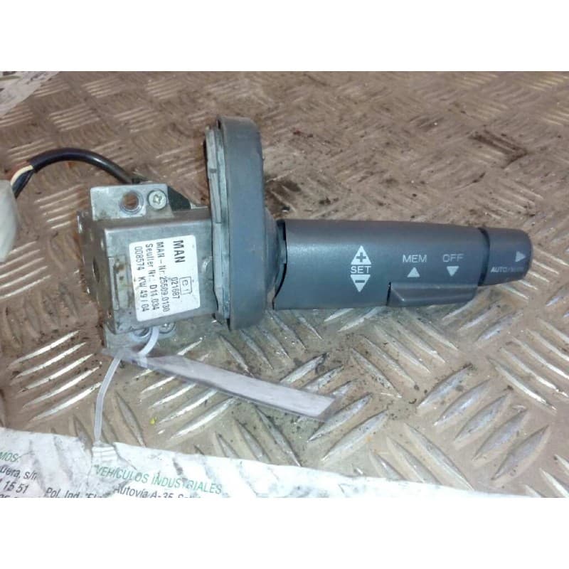 Recambio de mando velocidad de crucero para man tg - a 26.430 fg fnlc 6x2 (e2) lx referencia OEM IAM 255090130 - Blanco