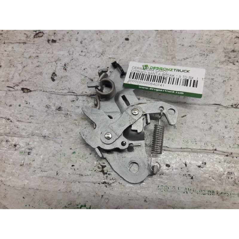 Recambio de cerradura capot para citroën xantia break 1.9 td sx referencia OEM IAM - Verde