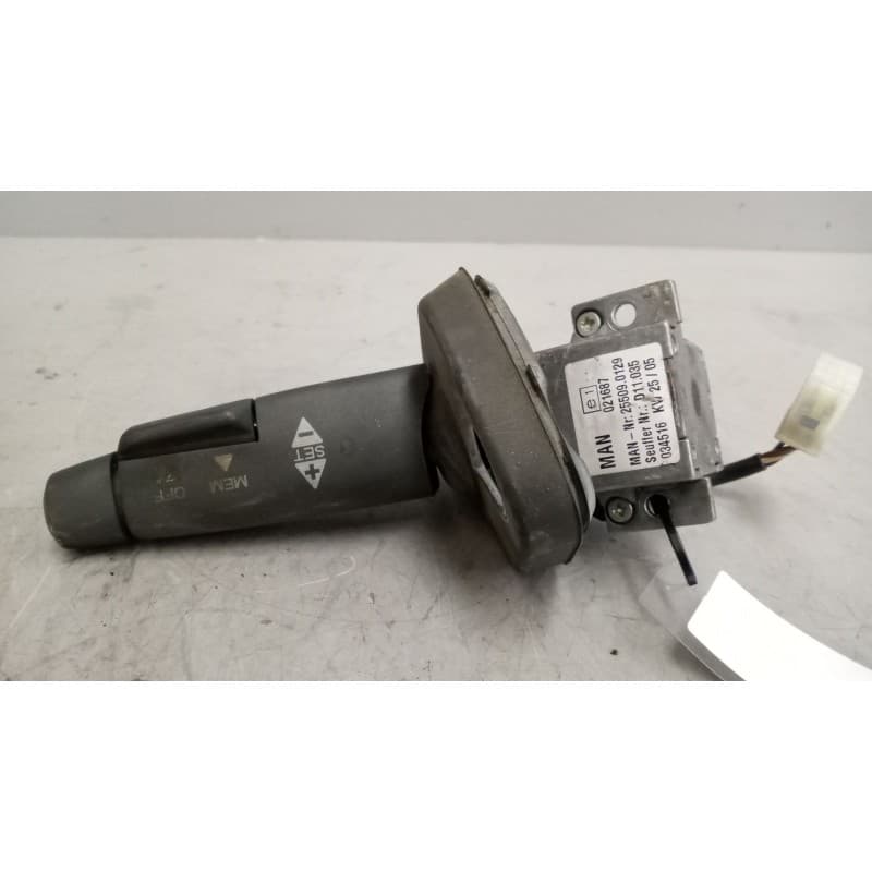 Recambio de mando velocidad de crucero para man tg - l 12.210 4.6 diesel referencia OEM IAM 81255090129 255090129 - Blanco