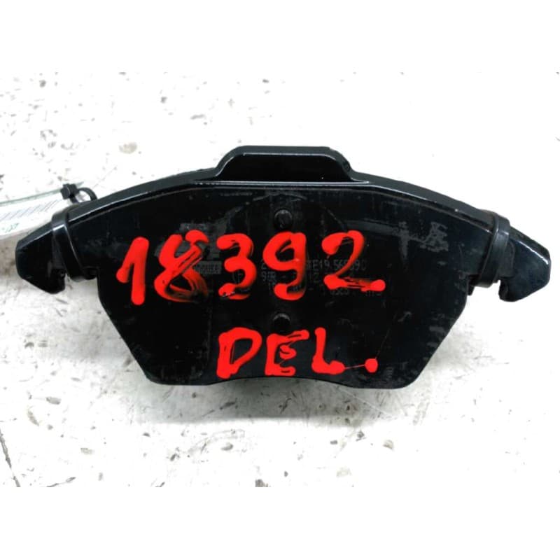 Recambio de pastillas de freno delanteras para seat altea (5p1) hot referencia OEM IAM - Azul