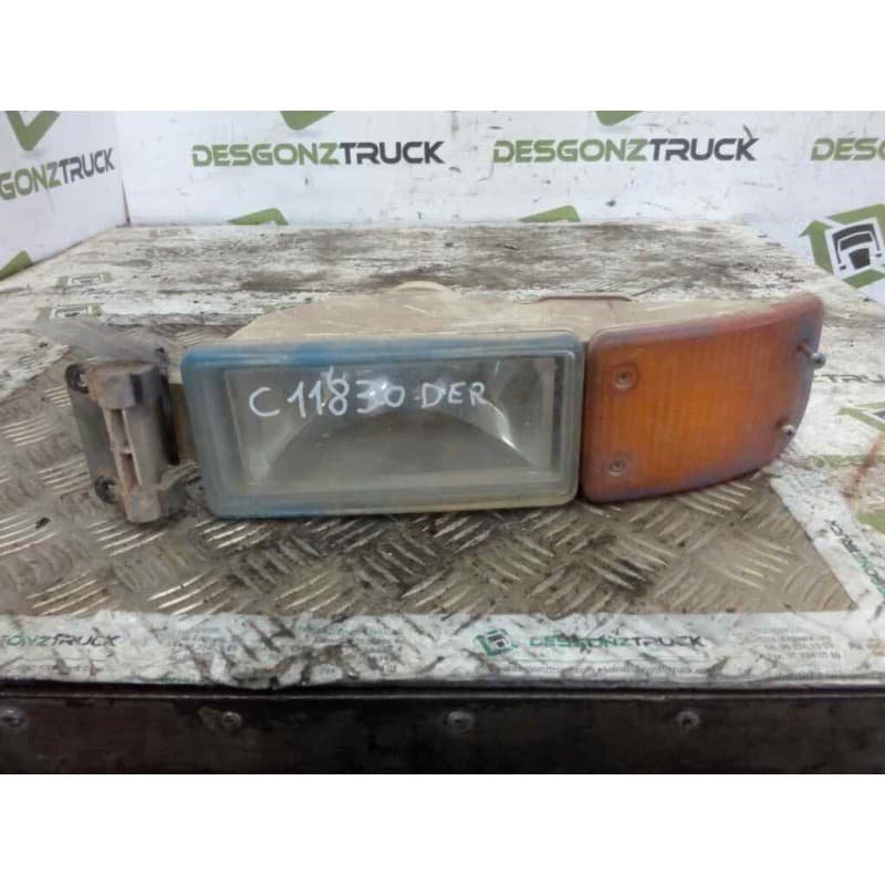 Recambio de faro antiniebla derecho para man tg - a 18.480 12.4 diesel referencia OEM IAM - Blanco