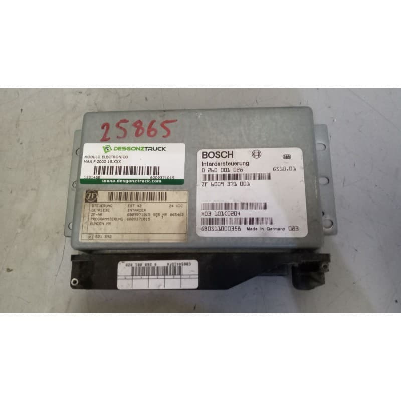 Recambio de modulo electronico para man f 2000 19.464 fsa 19.464 fls gran espacio referencia OEM IAM 6009371015 6009371001 02600 - Blanco