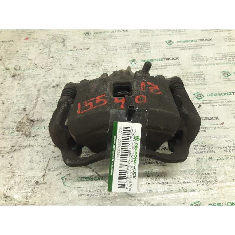 Recambio de pinza freno delantera izquierda para honda civic berlina 3/4 (ej/ek) 1.4 referencia OEM IAM