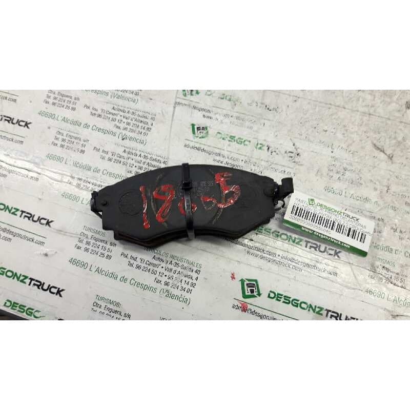 Recambio de pastillas de freno delanteras para hyundai elantra (xd) 2.0 crdi comfort (5-ptas.) referencia OEM IAM - Verde