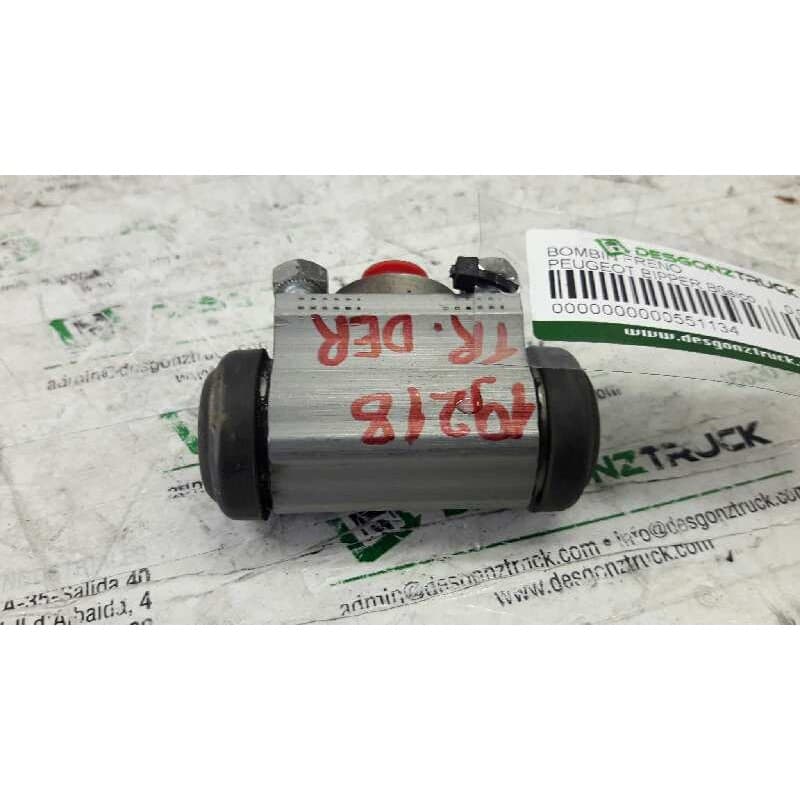 Recambio de bombin freno para peugeot bipper básico referencia OEM IAM - Blanco