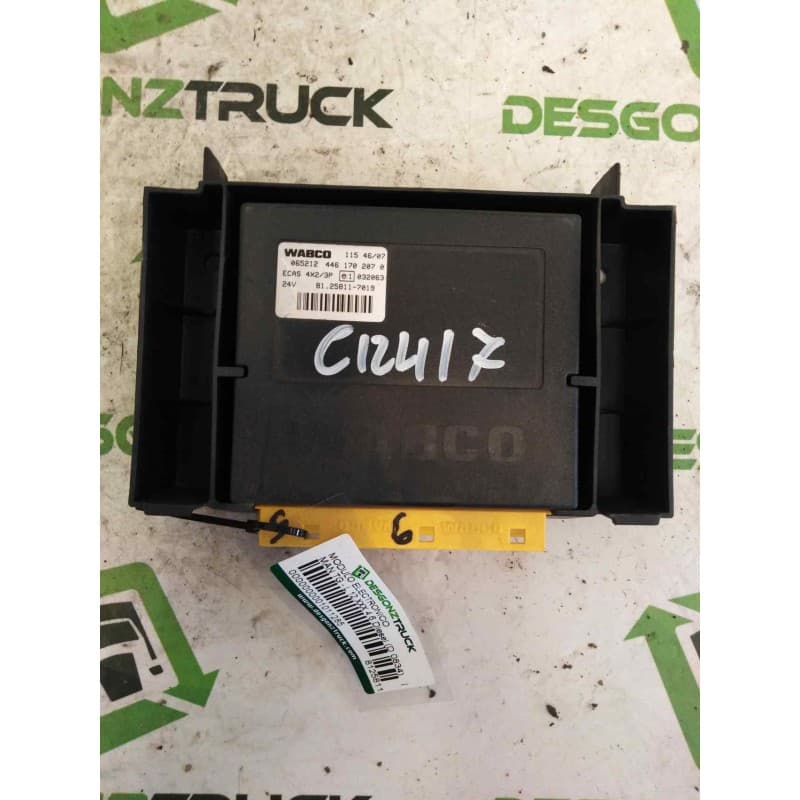Recambio de modulo electronico para man tg - l 12.180 4.6 diesel (d 0834) referencia OEM IAM 81258117019 4461702070 CENTRALITA E - Amarillo