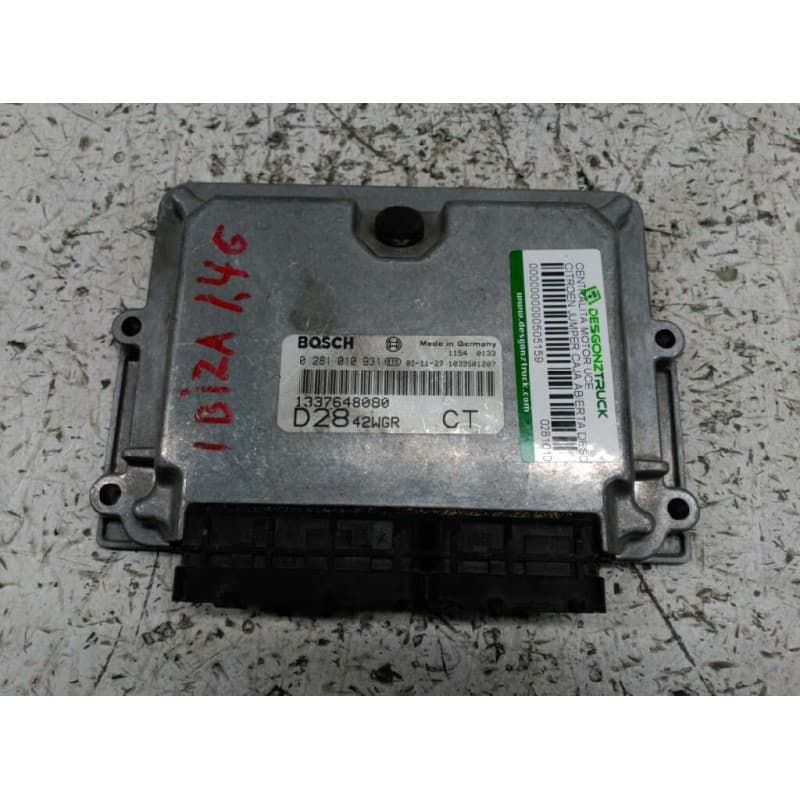 Recambio de centralita motor uce para citroën jumper caja abierta desde '02 2.8 hdi cat referencia OEM IAM 0281010931 1337648080