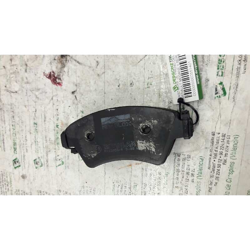 Recambio de pastillas de freno delanteras para renault megane ii berlina 5p confort authentique referencia OEM IAM - Gris