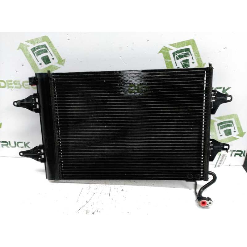 Recambio de condensador / radiador a/a para skoda fabia (6y2/6y3) classic referencia OEM IAM 6Q0820411K - Rojo