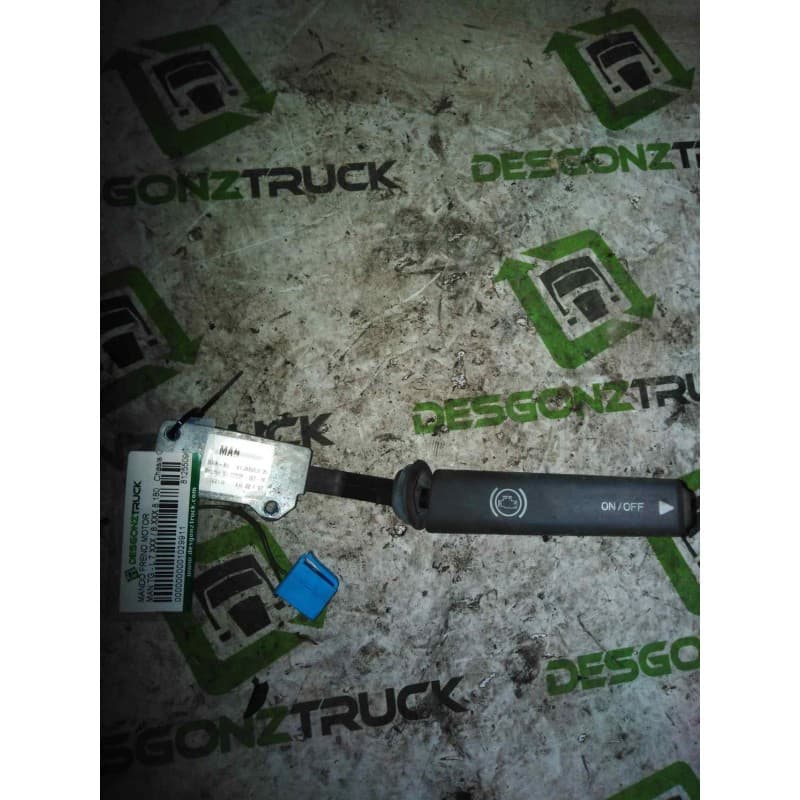 Recambio de mando freno motor para man tg - l 7.180 / 8.180 8.180 chasis c (compact) referencia OEM IAM 81255090125 - Amarillo